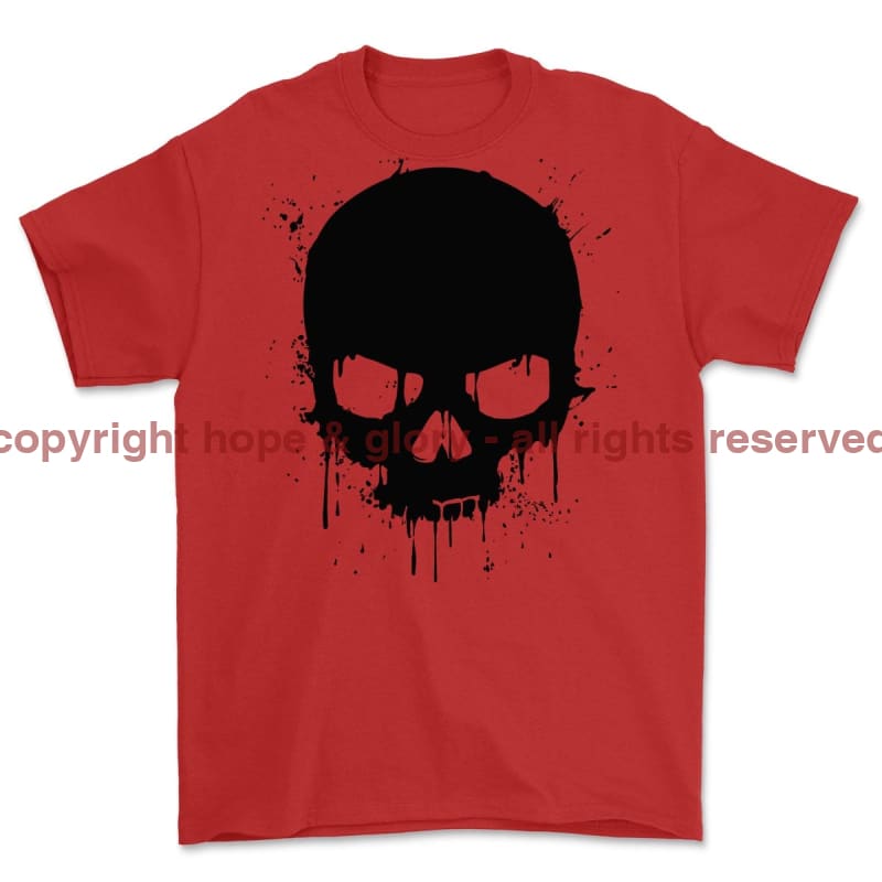 Jack Skull Death Printed T-Shirt