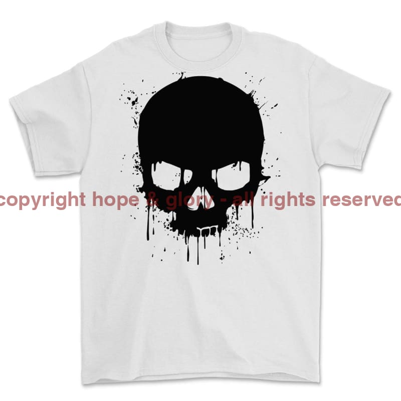 Jack Skull Death Printed T-Shirt