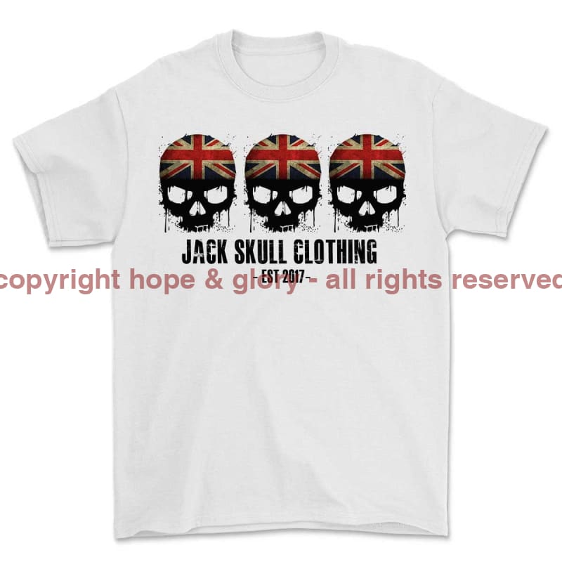 Jack Skull Death Squad Printed T-Shirt