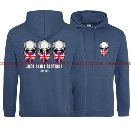 Jack Skull 'Sandman' Double Side Printed Hoodie