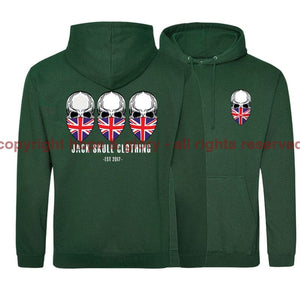 Jack Skull 'Sandman' Double Side Printed Hoodie