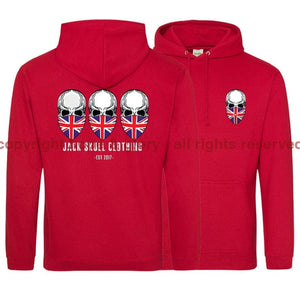 Jack Skull 'Sandman' Double Side Printed Hoodie