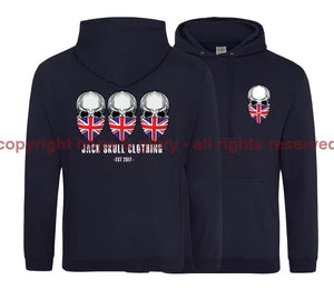 Jack Skull 'Sandman' Double Side Printed Hoodie