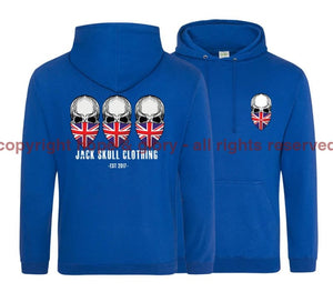 Jack Skull 'Sandman' Double Side Printed Hoodie