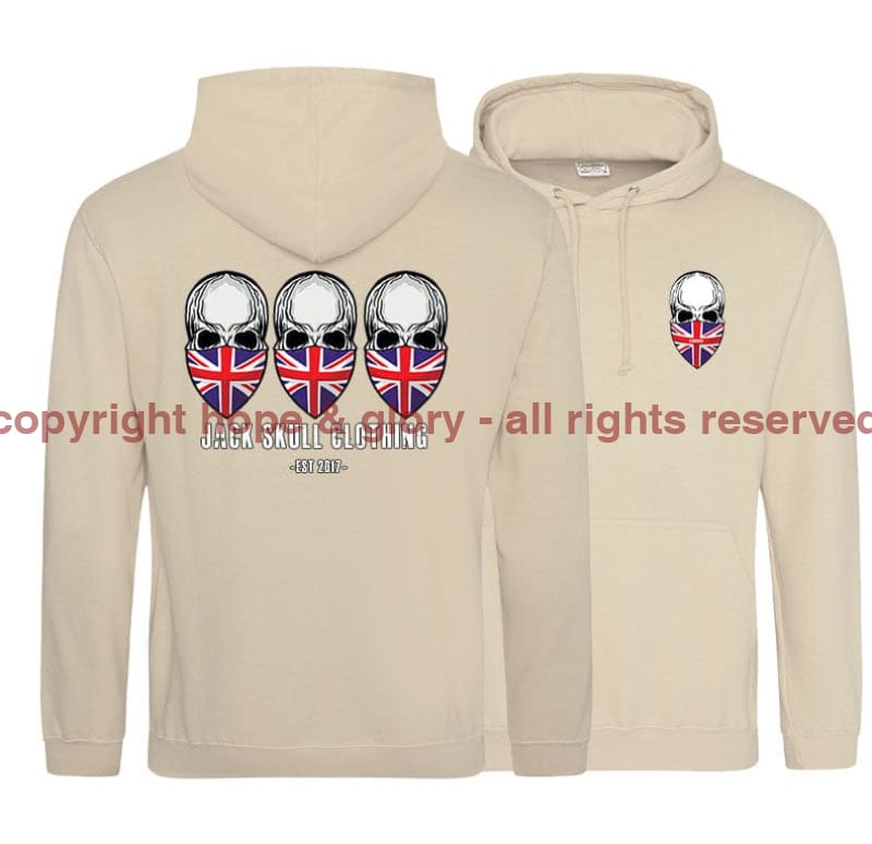 Jack Skull 'Sandman' Double Side Printed Hoodie