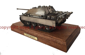 Jagdpanther Bronze Tank Destroyer Model