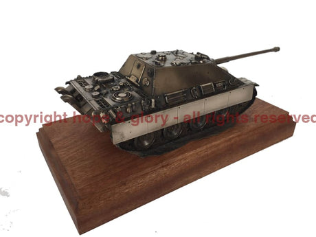 Jagdpanther Bronze Tank Destroyer Model