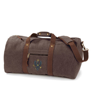 King's Royal Hussars Vintage Canvas Holdall