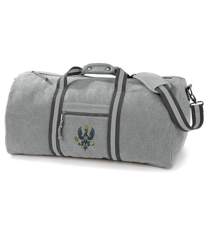 King's Royal Hussars Vintage Canvas Holdall