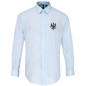 King's Royal Hussars Embroidered Long Sleeve Oxford Shirt