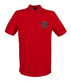 King's Royal Hussars Embroidered Pique Polo Shirt