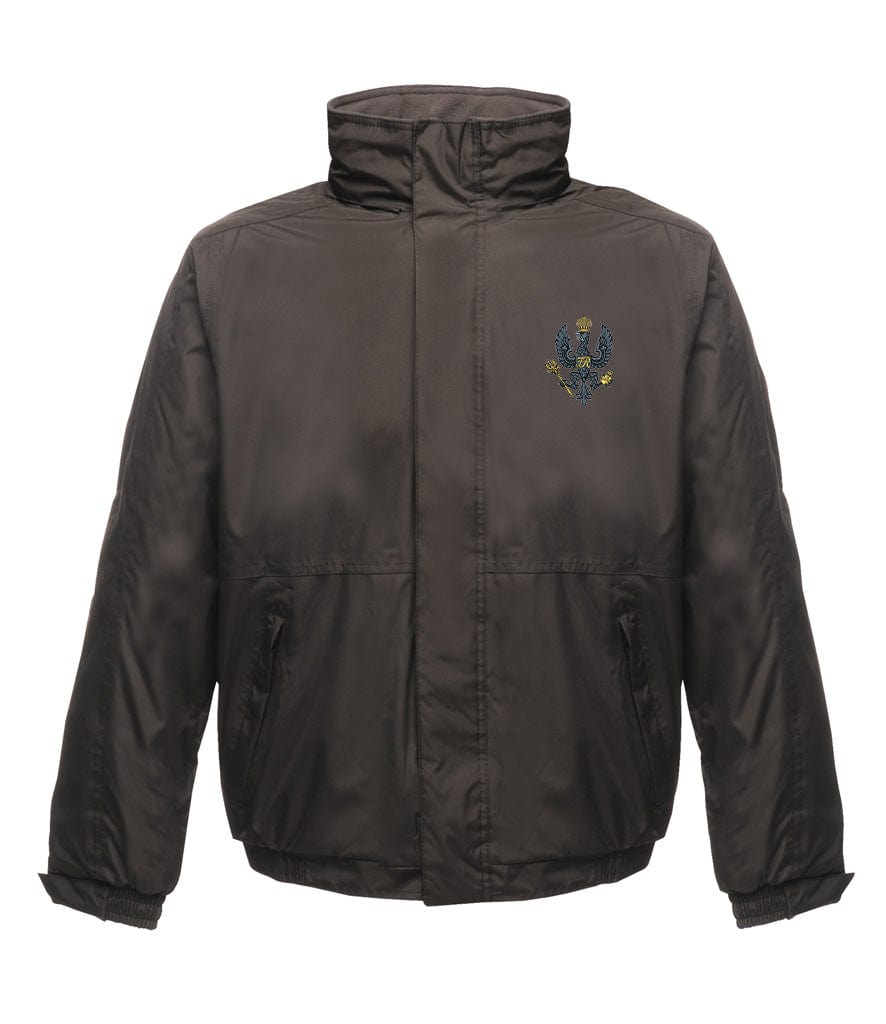 King's Royal Hussars Embroidered Regatta Waterproof Insulated Jacket