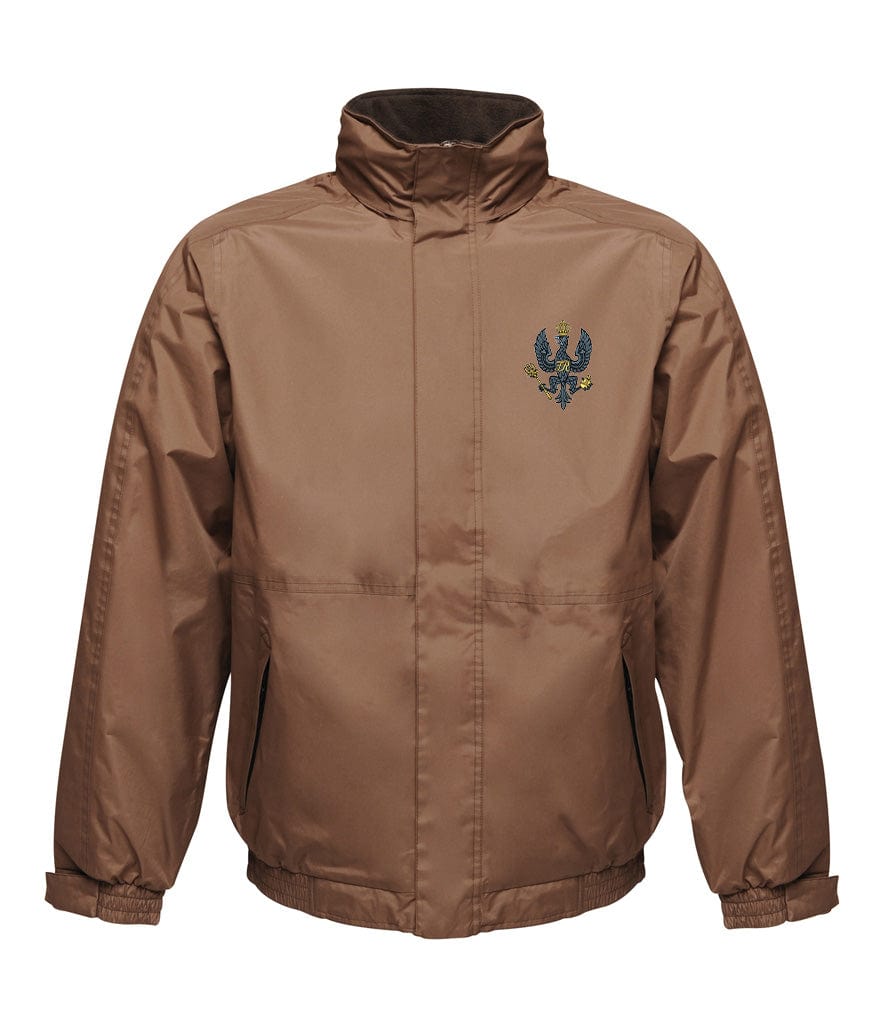 King's Royal Hussars Embroidered Regatta Waterproof Insulated Jacket