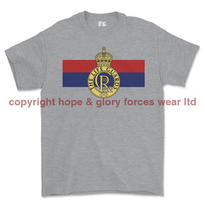 King's Life Guards Cap Badge Printed T-Shirt