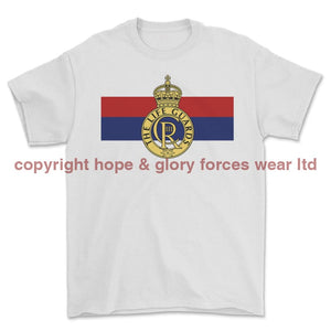 King's Life Guards Cap Badge Printed T-Shirt