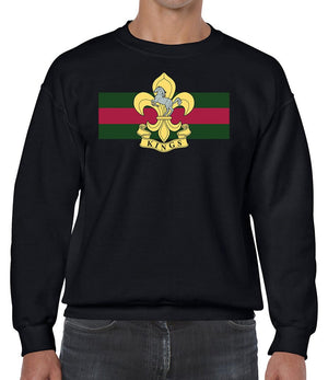 King's Regiment Front Printed Sweater