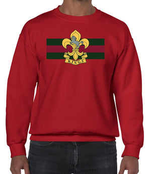 King's Regiment Front Printed Sweater