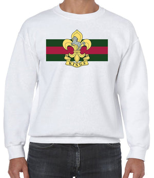 King's Regiment Front Printed Sweater