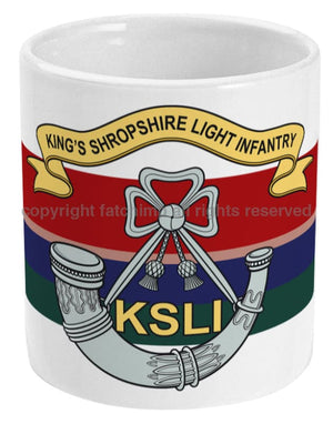 King's Shropshire Light Infantry Ceramic Mug