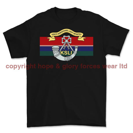 King's Shropshire Light Infantry Printed T-Shirt