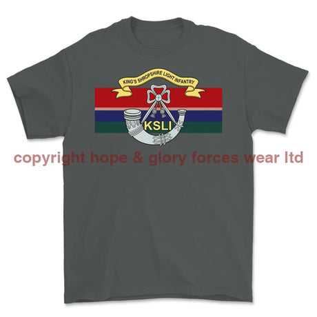 King's Shropshire Light Infantry Printed T-Shirt