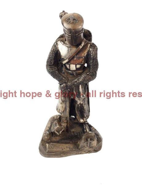 Knights Templar 1120 Bronze Statue