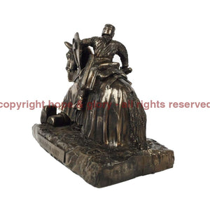 Knights Templar on Horse Bronze Statue