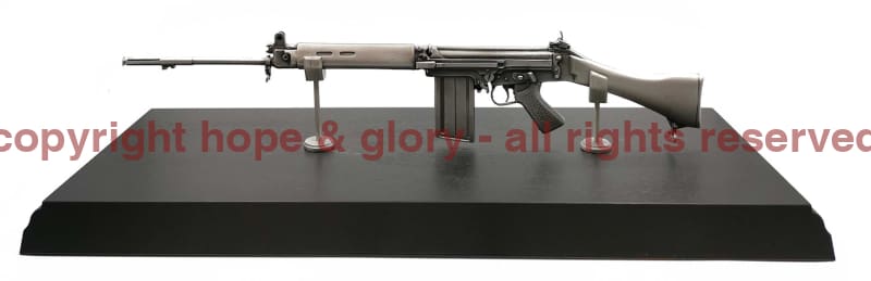 L1A1 SLR Rifle Pewter Statue