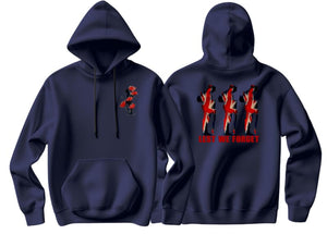 Lest We Forget Double Side Printed Hoodie