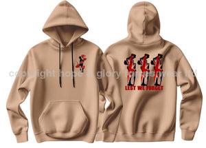 Lest We Forget Double Side Printed Hoodie