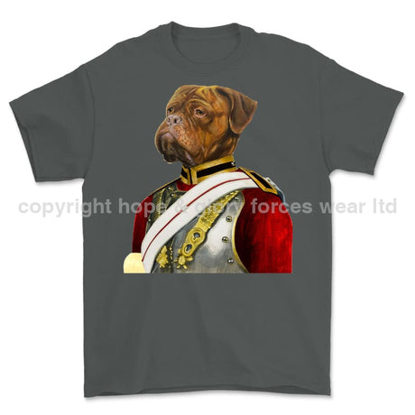 The Life Guards Ceremonial Dog Art Printed T-Shirt