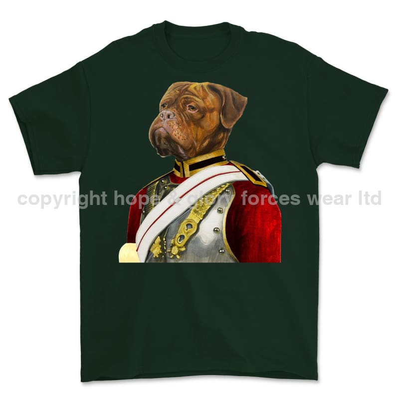 The Life Guards Ceremonial Dog Art Printed T-Shirt