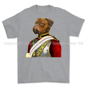 The Life Guards Ceremonial Dog Art Printed T-Shirt