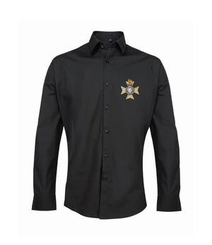 Light Dragoons Embroidered Long Sleeve Oxford Shirt