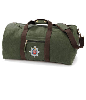 London Guards Vintage Canvas Holdall