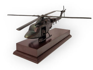 Lynx Mk 7 Cold Cast Bronze Helicopter