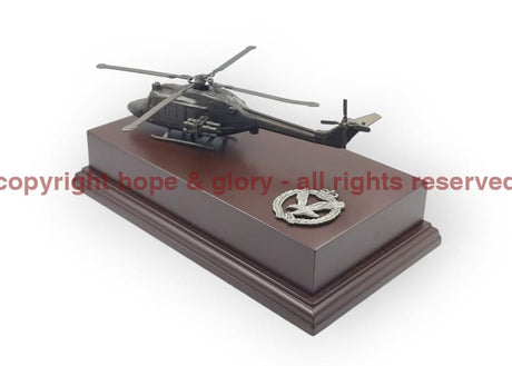 Lynx Mk 7 Helicopter Cold Cast Bronze Statue