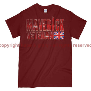 Maverick Veteran British Ops Printed T-Shirt