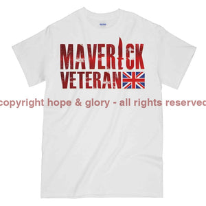 Maverick Veteran British Ops Printed T-Shirt