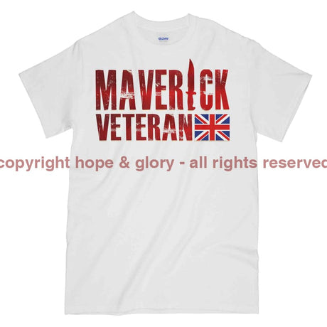 Maverick Veteran British Ops Printed T-Shirt