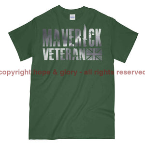 Maverick Veteran Silver Ops Printed T-Shirt