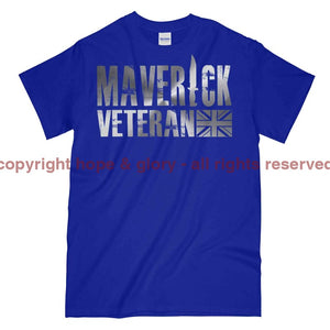 Maverick Veteran Silver Ops Printed T-Shirt