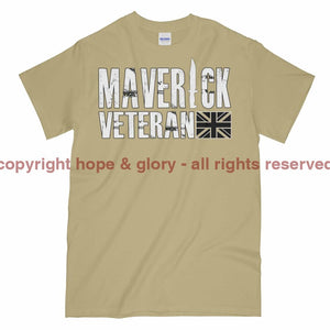 Maverick Veteran White Ops Printed T-Shirt