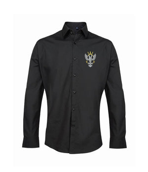 Mercian Regiment Embroidered Long Sleeve Oxford Shirt