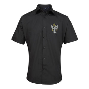 Mercian Regiment Embroidered Short Sleeve Oxford Shirt