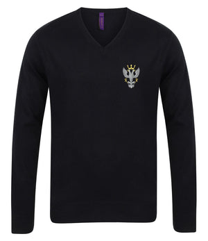 Mercian Regiment Lightweight V Neck Sweater