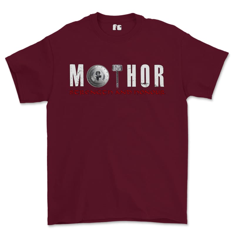 Mothor Strength and Honour Printed T-Shirt