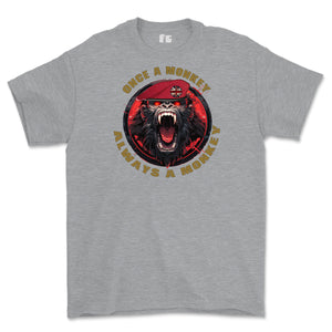 Royal Military Police Once a Monkey Printed T-Shirt