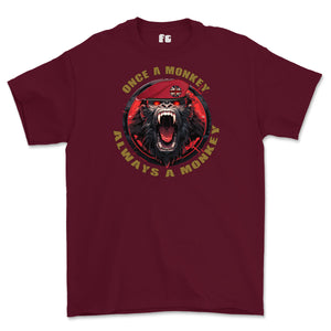 Royal Military Police Once a Monkey Printed T-Shirt