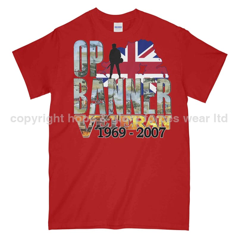 OP Banner Battle Scars Printed T-Shirt